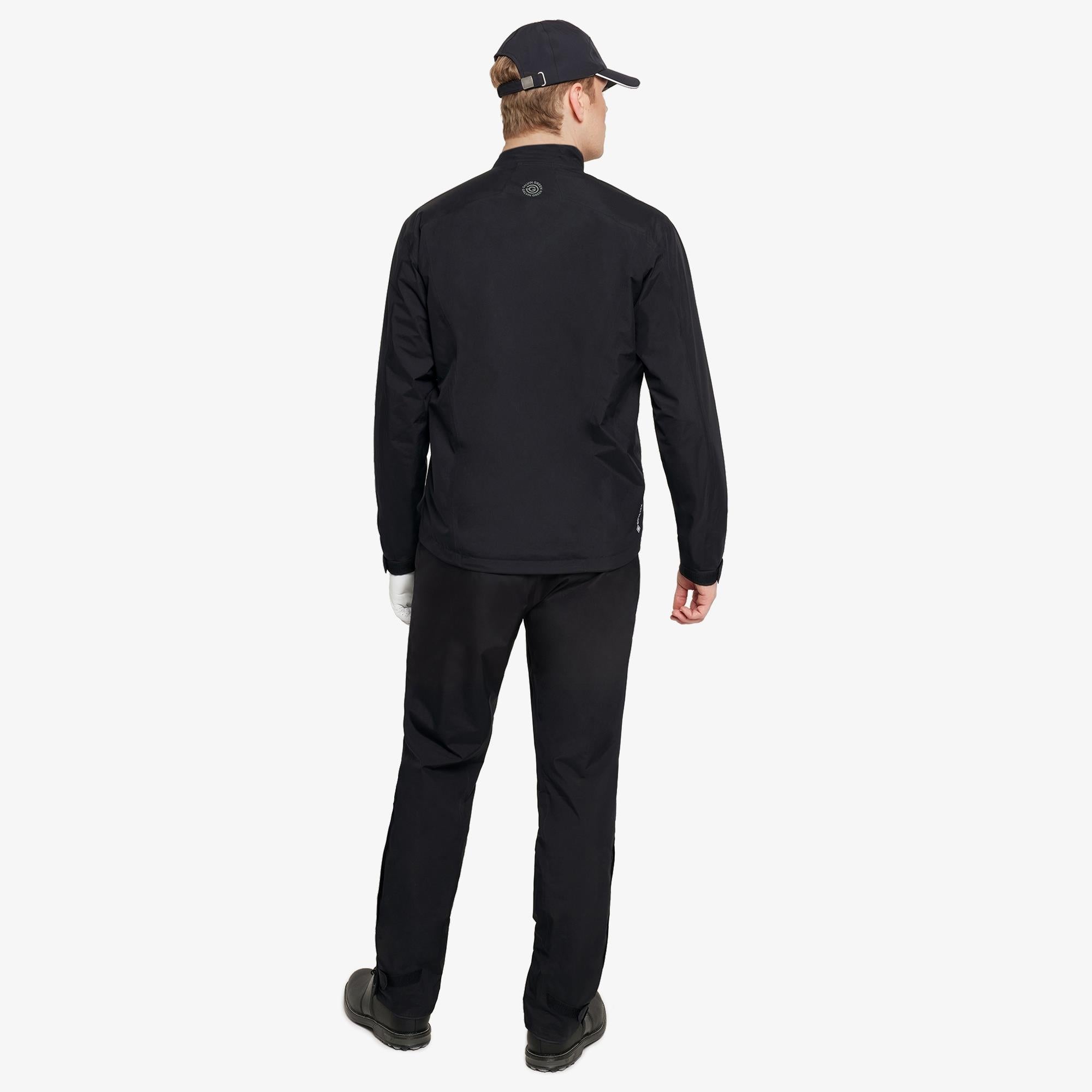 Galvin Green Aston Dryvr Gore-Tex Mens Waterproof Golf Jacket Black